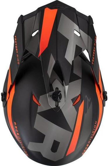 Casca MX Blade Force Black Char Orange 2020