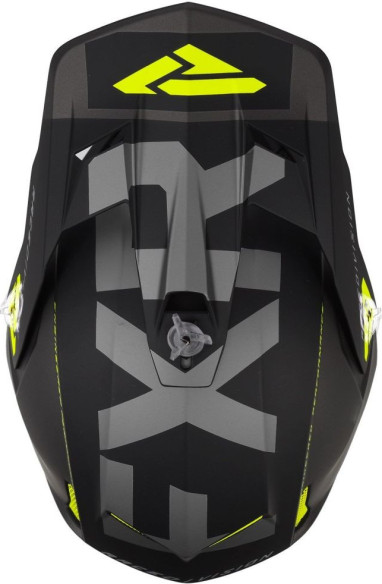 Casca Moto Enduro Clutch Evo Black Char Hi Vis