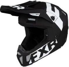 Casca Moto Enduro Clutch CX Black White 2020