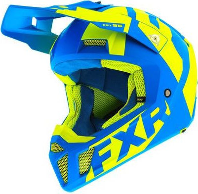 Casca MX Clutch CX Blue Hi Vis 2020