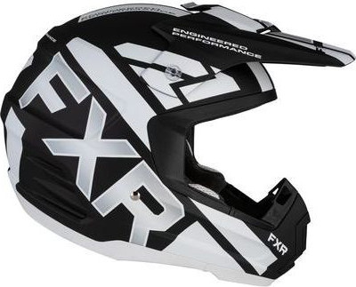 Casca MX Torque Team Black White 2020