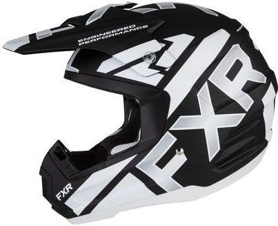 Casca MX Torque Team Black White 2020