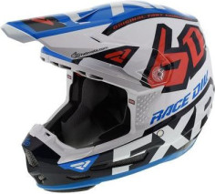 Casca Enduro Copii 6D ATR-2Y Youth Wht Navy Blue Nuke Red