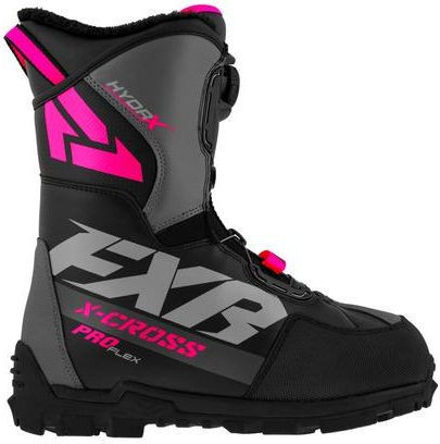 Bocanci Snow Dama X-Cross Pro Flex BOA Black Fuchsia 2021