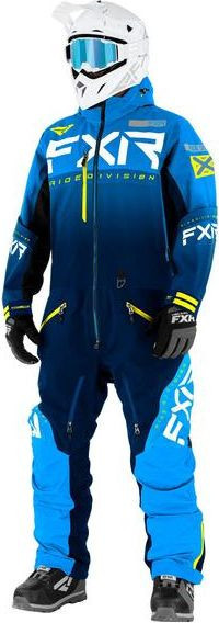 Combinezon Insulated Helium Navy-Blue Fade Hi Vis 2021