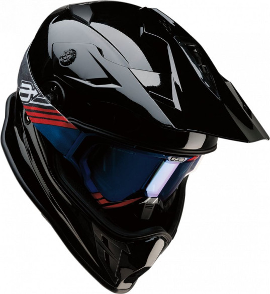 Casca ATV Dual Sport Range Glossy Black