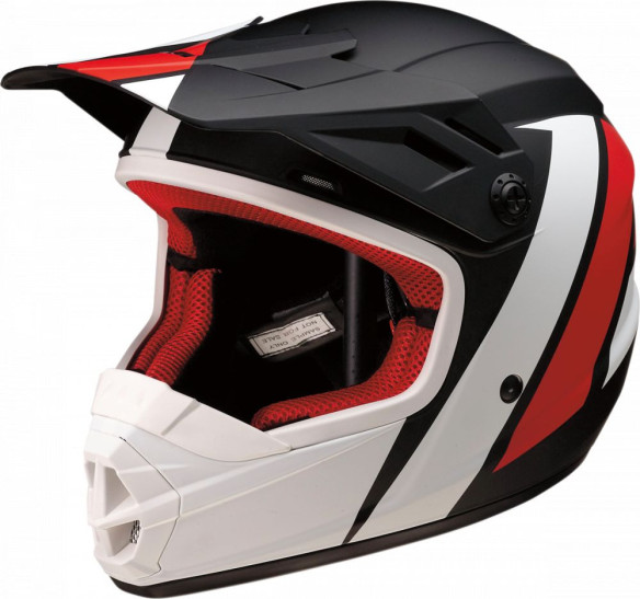 Casca MX Copii Rise Evac Black Red White 2020