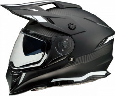 Casca ATV Range Uptake Negru Alb