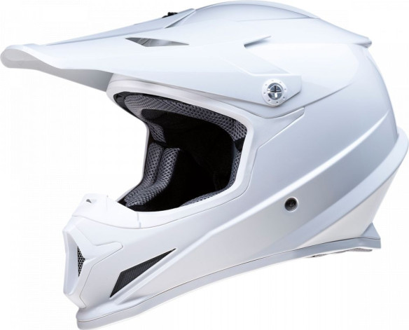 Casca MX Rise Alb Lucios