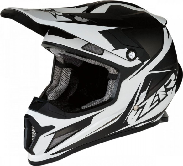 Casca MX Rise Ascend Alb Negru Mat 2020