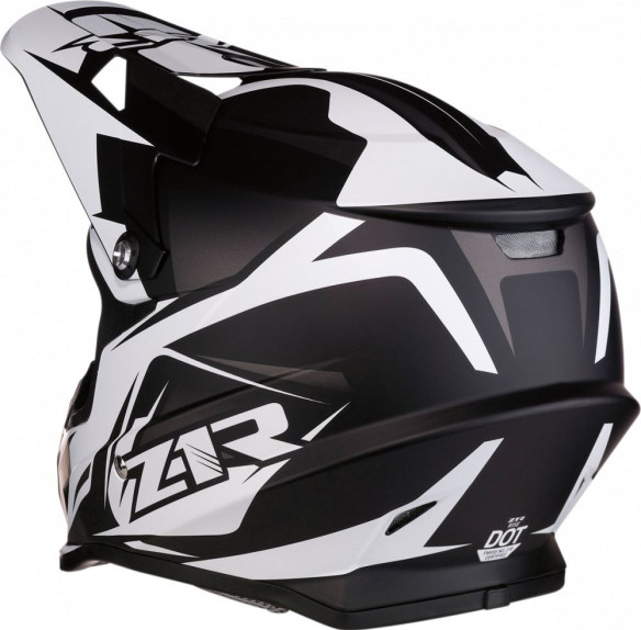 Casca MX Rise Ascend Alb Negru Mat 2020