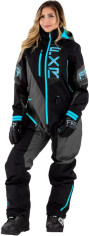 Combinezon Dama W Recruit Non-Insulated LiteBlack Char Sky Blue 2021