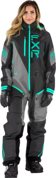 Combinezon Dama W Recruit Non-Insulated Lite Char Grey Mint 2021