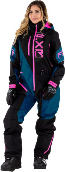 Combinezon Dama W Recruit Non-Insulated Lite Black Ocean Elec Pink 2021