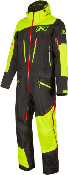 Combinezon Non-Insulated Lochsa One-Piece Short Hi-Vis Black 2021
