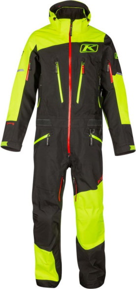 Combinezon Non-Insulated Lochsa One-Piece Short Hi-Vis Black 2021
