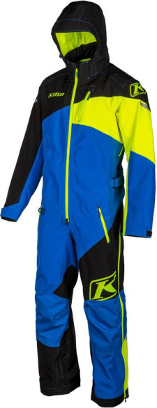 Combinezon Non-Insulated Ripsa One-Piece Short Skydiver Blue Hi-Vis 2021