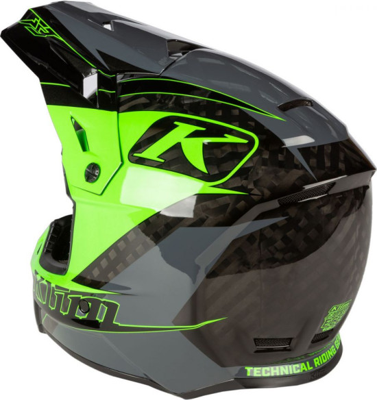 Casca Snow F3 Carbon Helmet ECE Draft Electrik Gecko Asphalt 2021