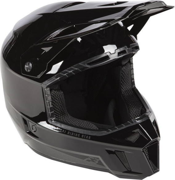 Casca Snow F3 ECE DOT TRG Black 2021