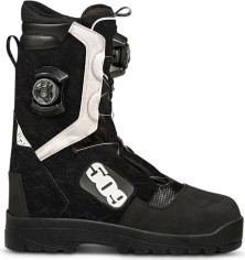 Bocanci Snow Raid Boa Black White 2021