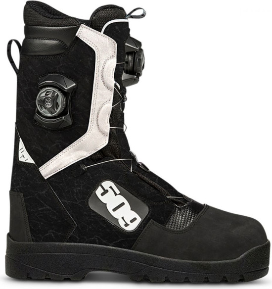 Bocanci Snow Raid Boa Black White 2021