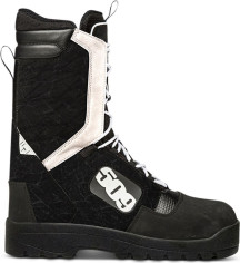 Bocanci Snow Raid Laced Black White 2021