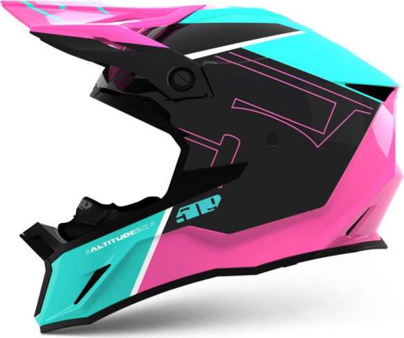 Casca Snowmobil Altitude 2.0 ECE Teal Aura