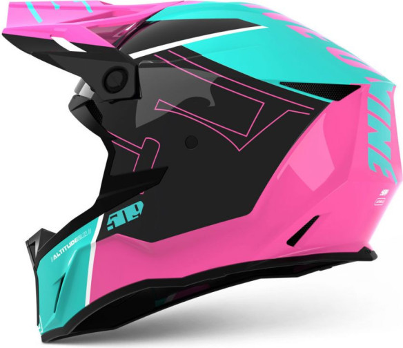 Casca Snowmobil Altitude 2.0 ECE Teal Aura