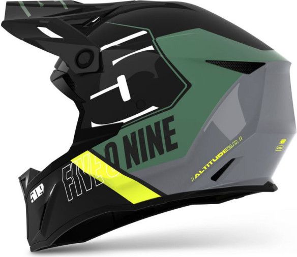 Casca Snowmobil Altitude 2.0 ECE Fresh Greens