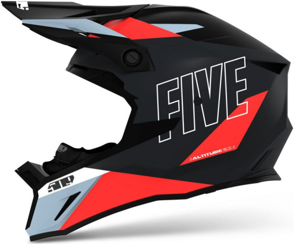 Casca Snowmobil Altitude 2.0 ECE Dark Ops Red