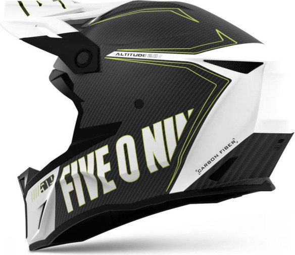 Casca Snowmobil Altitude 2.0 Carbon Fiber 3K ECE Hi Flow Storm Chaser Gloss 2022