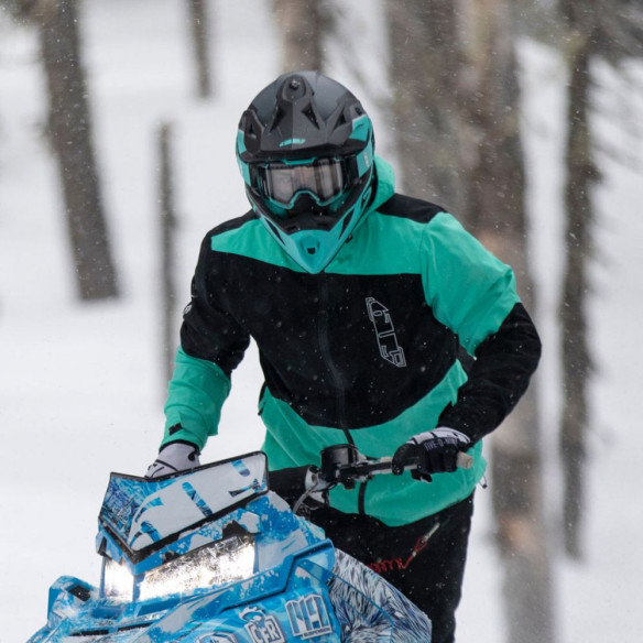 Casca Snow Tactical Teal Black