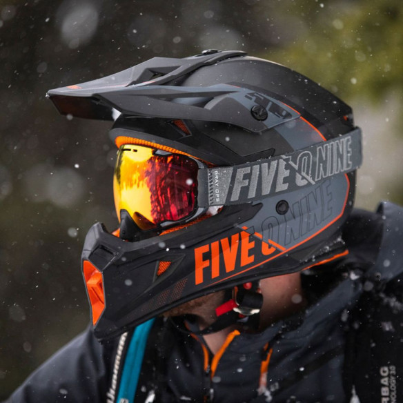 Casca Snow Tactical Gray Orange