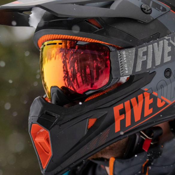 Casca Snow Tactical Gray Orange