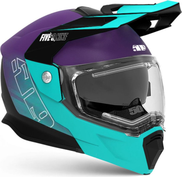 Casca Snow Delta R4 Ignite Galaxy Teal Purple