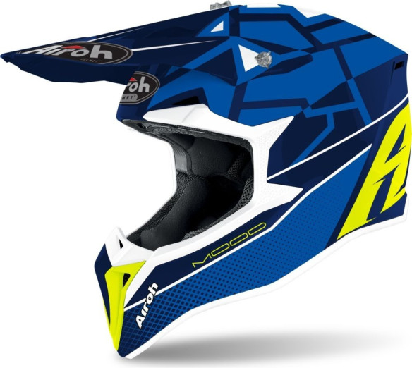 Casca Moto MX WRAAP MOOD BLUE GLOSS 2021