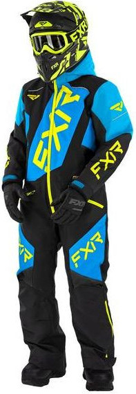 Combinezon Copii CX Monosuit Insulated Black Blue Hi Vis 2021