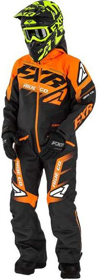 Combinezon Copii Insulated Boost Black Orange 2021