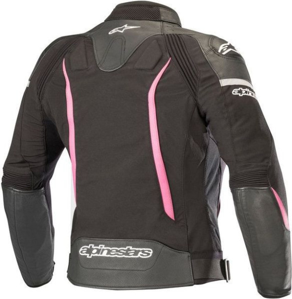 Geaca Moto Dama Piele Stella SP X Negru Roz