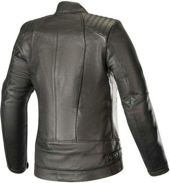 Geaca Moto Dama Piele Gal Negru