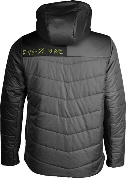 Geaca Mid Layer Syn Loft Insulated Hooded Gray Lime 2021