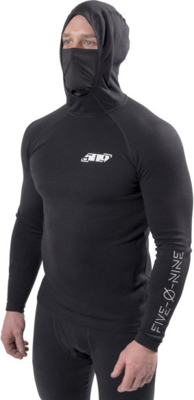 Bluza Corp Base Layer FZN Merino Hoodie Black 2021