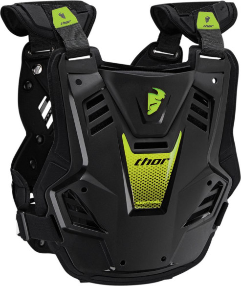 Protectie Sentinel GP S17 Deflector Black Green Fluo