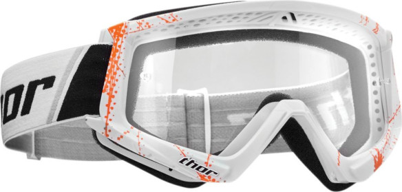 Ochelari Moto MX Combat Cap Orange White 2021