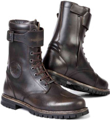 Cizme Moto Piele Rocket TM Dark Brown