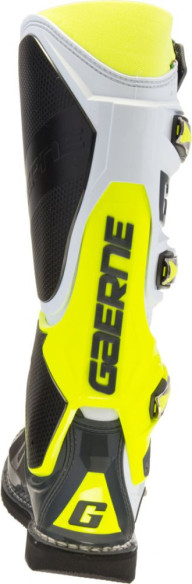 Cizme Moto MX SG12 Gray Yellow Black