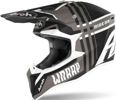 Casca Moto MX Wraap Broken Anthracite Matt 2020