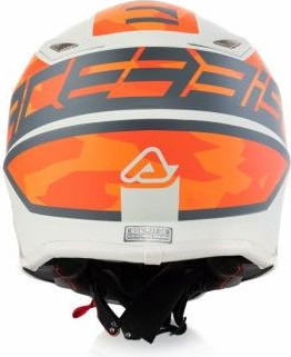 Casca Moto Mx Copii Impact Steel Orange Gray 2020