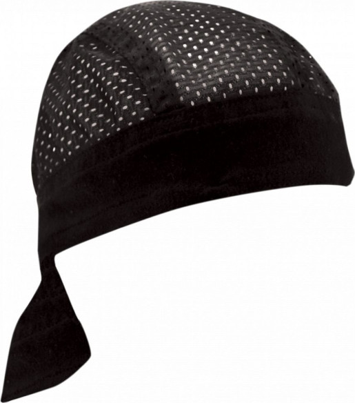 Bandana Vented Sport Black One Size Zvs114