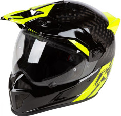 Casca Moto Touring Krios Karbon Adventure ECE Twotrak Vivid Black 2021